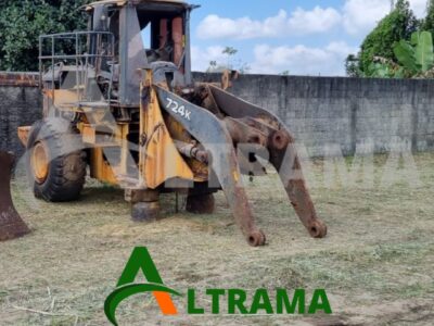Pá Carregadeira John Deere Modelo 724k Ano 2015 - Para Retirada de Peças