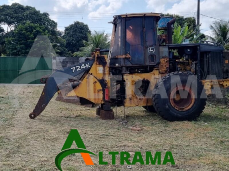 Pá Carregadeira John Deere Modelo 724k Ano 2015 - Para Retirada de Peças