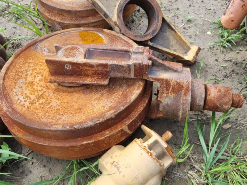 Mola tensora e roda guia para aplicação na escavadeira hidráulica Liugong 936D