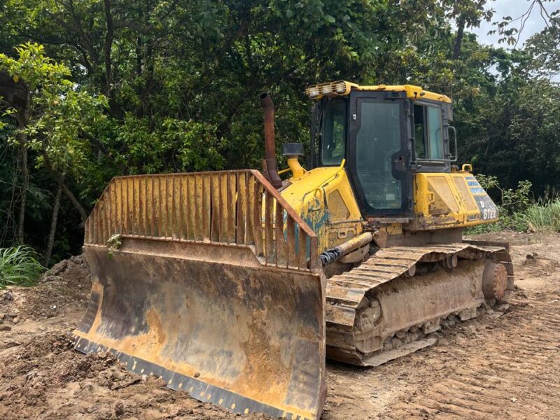 TRATOR DE ESTEIRAS MARCA KOMATSU, MODELO D61EX ANO 2020