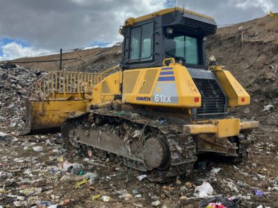 TRATOR DE ESTEIRAS KOMATSU MODELO D61EX ANO 2021